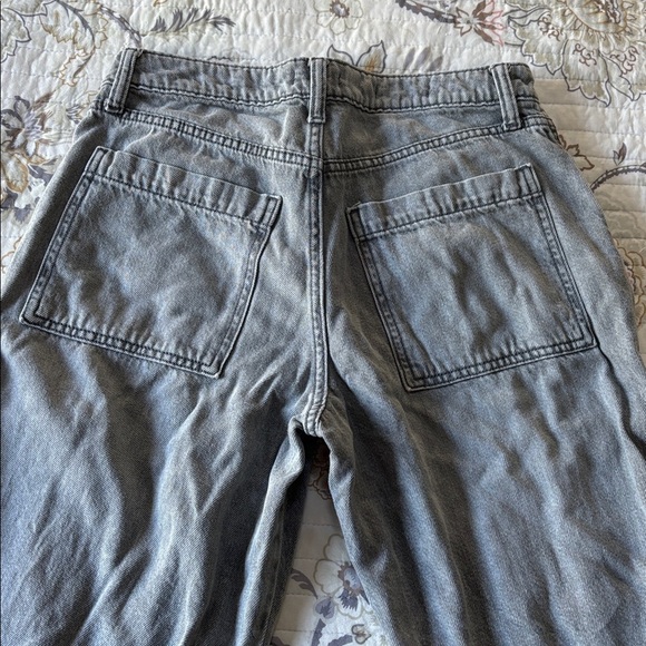 Wild Fable Gray Wide Leg Cargo Jeans - Picture 9 of 9